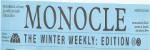 Monocle The Winter Weekly UK