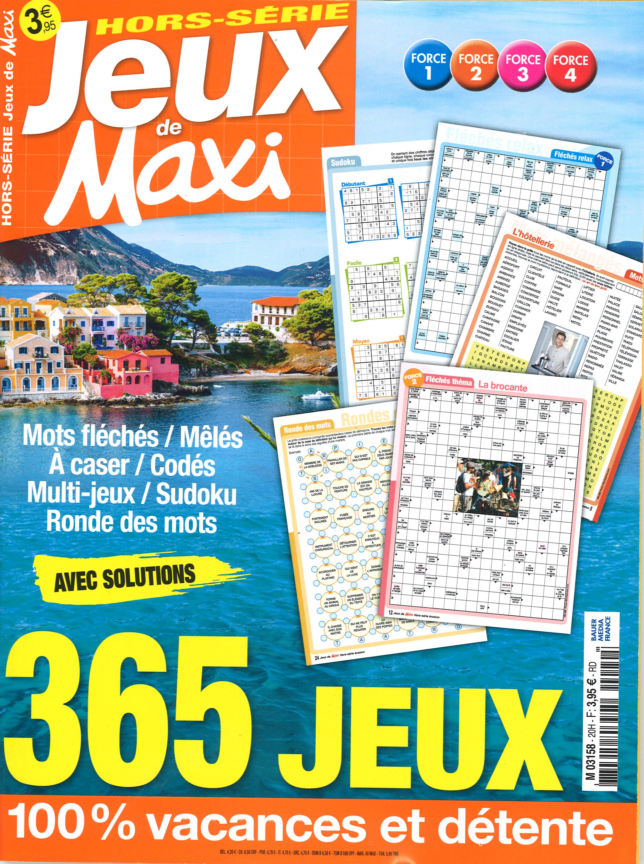 JEUX DE MAXI HS