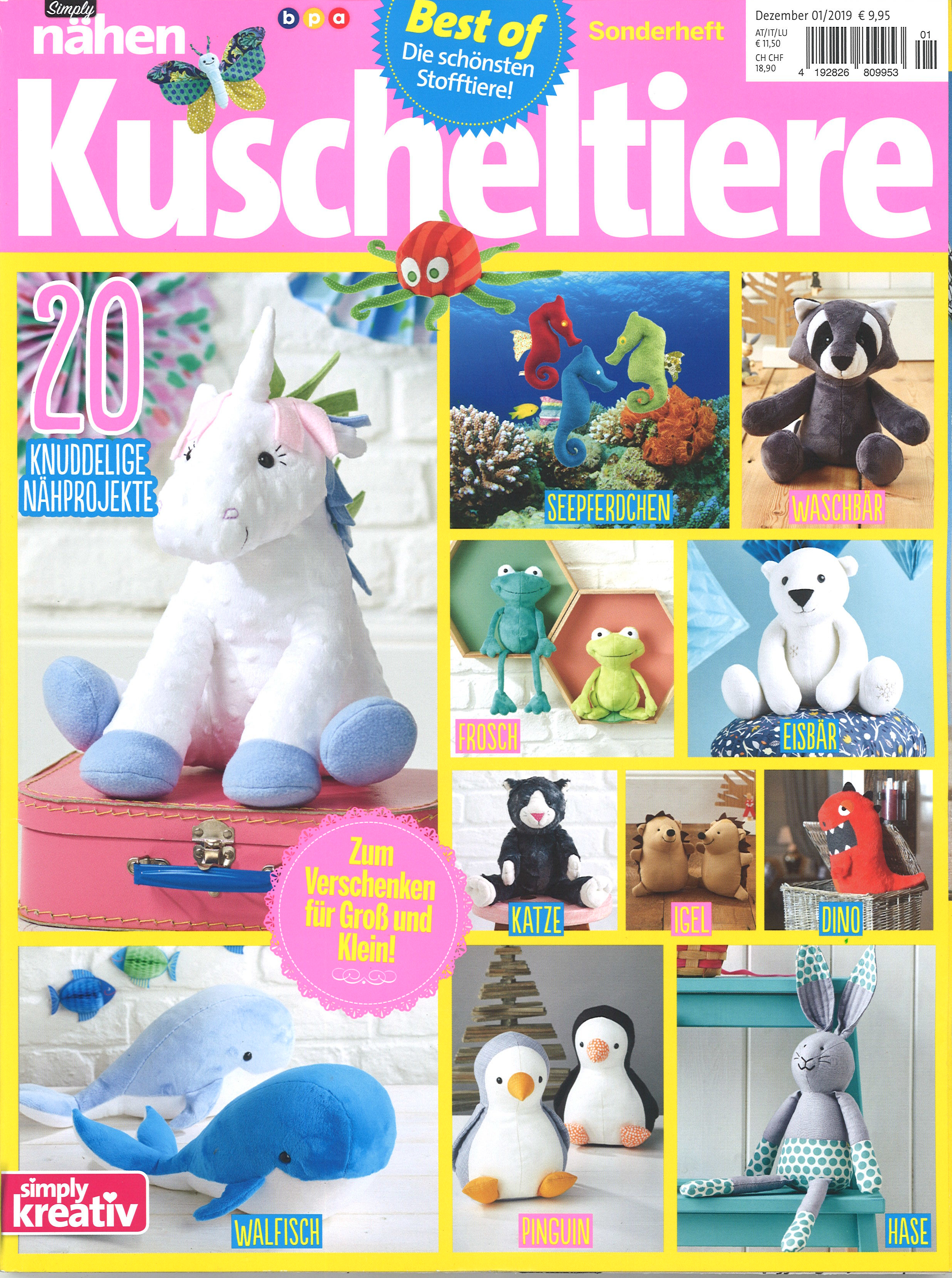 Simply Nahen SH Kuscheltiere