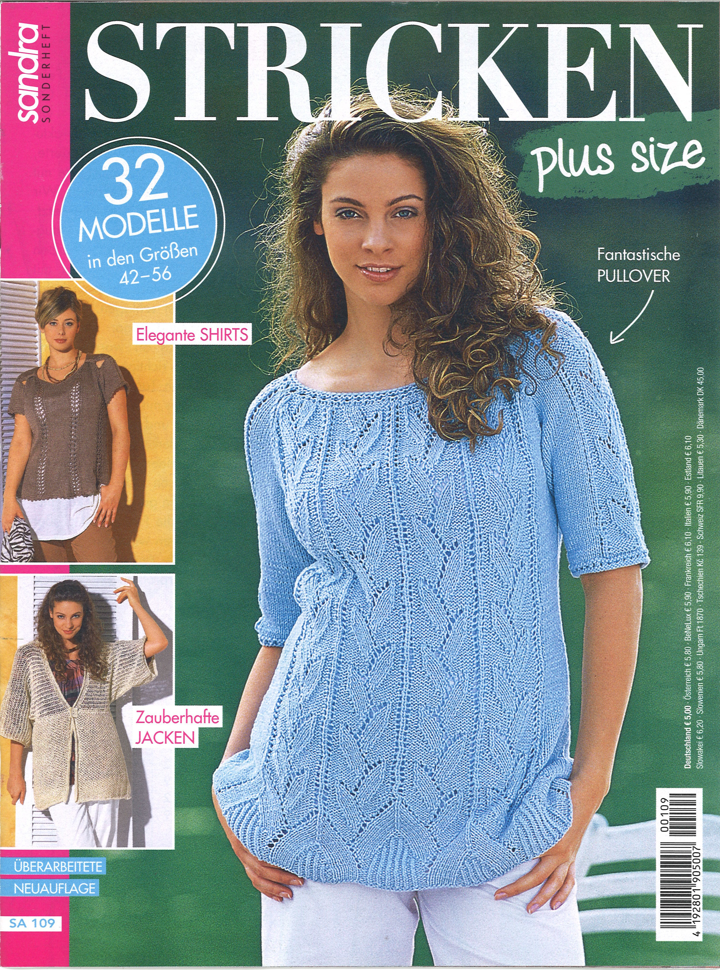 Sandra SH Stricken plus size