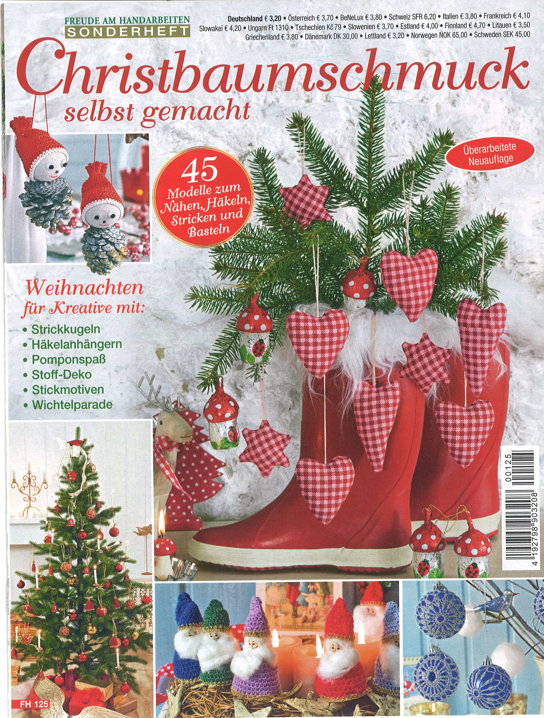 Freude am Handarbe Christbaums